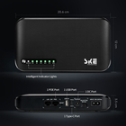 Order online Mini UPS DC 20000mAh surge protector for modem