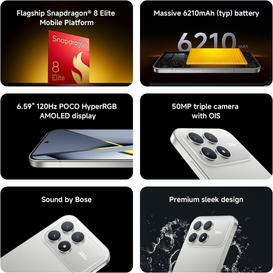 POCO F8 Pro 6210mAh battery phone buy now in Nepal