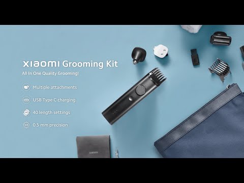 Xiaomi Grooming Kit | 800 mAh Battery Capacity | 90 minutes run time | Self-Sharpening stainless steel blades | 1-Year Warranty