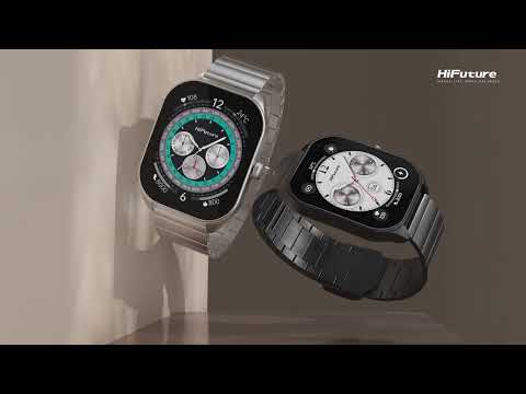 HiFuture Apex, Stainless Steel Bluetooth Calling Smartwatch