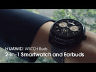 Huawei Watch Buds 2 in 1 Smartwatch | 1.43" AMOLED Color Screen | 3 Days Battery Life | AI Noise Cancellation Calling | Professional Health Management | Multi sensors & Watch Faces | IPX54 Water-Rated | 12 months Warranty