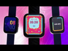 boAt Wave Pro-47 Smartwatch | 1.69 inch HD Display | 200 mAh Battery Capacity | 7 days Battery Life | ASAP Charge | Health and fitness tracking | IP68 sweat, splash and dust resistance | silicone strap (Black, Blue) | 12-months warranty