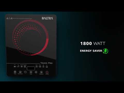 Baltra Prima Pro BIC 122- 6 Cooking Preset Induction Gas | Touch Function Control | Auto Pan Detection