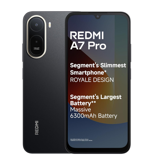 Redmi A7 Pro 4G price in Nepal buy now with 6.9 inch 120Hz display and 6300mAh battery