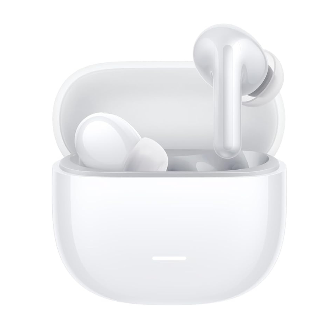 Get Redmi Buds 8 Lite wireless earbuds with compact charging case and Type C fast charging support