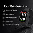 Redmi Watch 6 Active Smartwatch with All-Day Stress Monitoring Nepal – Shop Now