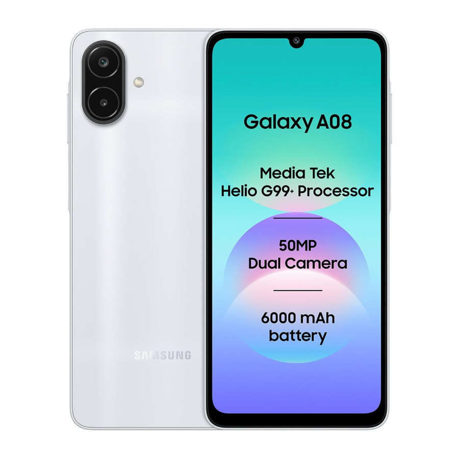 Samsung Galaxy A08 LTE with 6000mAh battery and 25W fast charging – Get Now