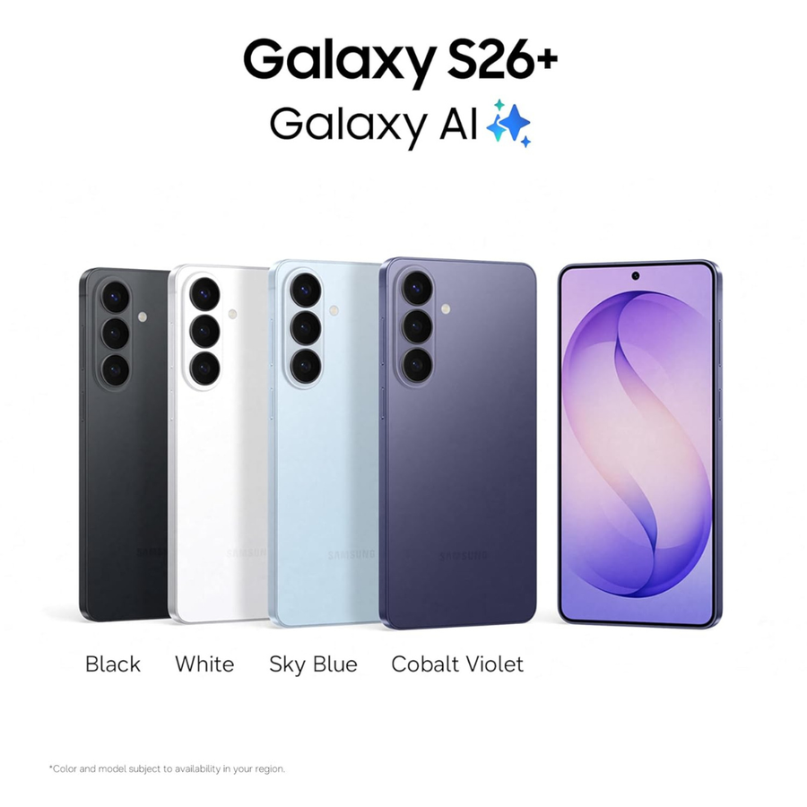 Get Samsung Galaxy S26 Plus latest 5G smartphone with Snapdragon processor