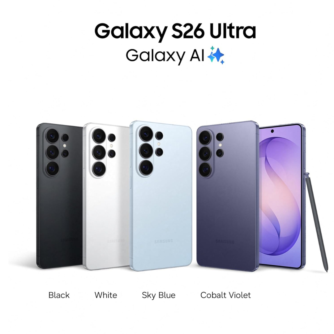 Buy Samsung Galaxy S26 Ultra smartphone with advanced Galaxy AI technology