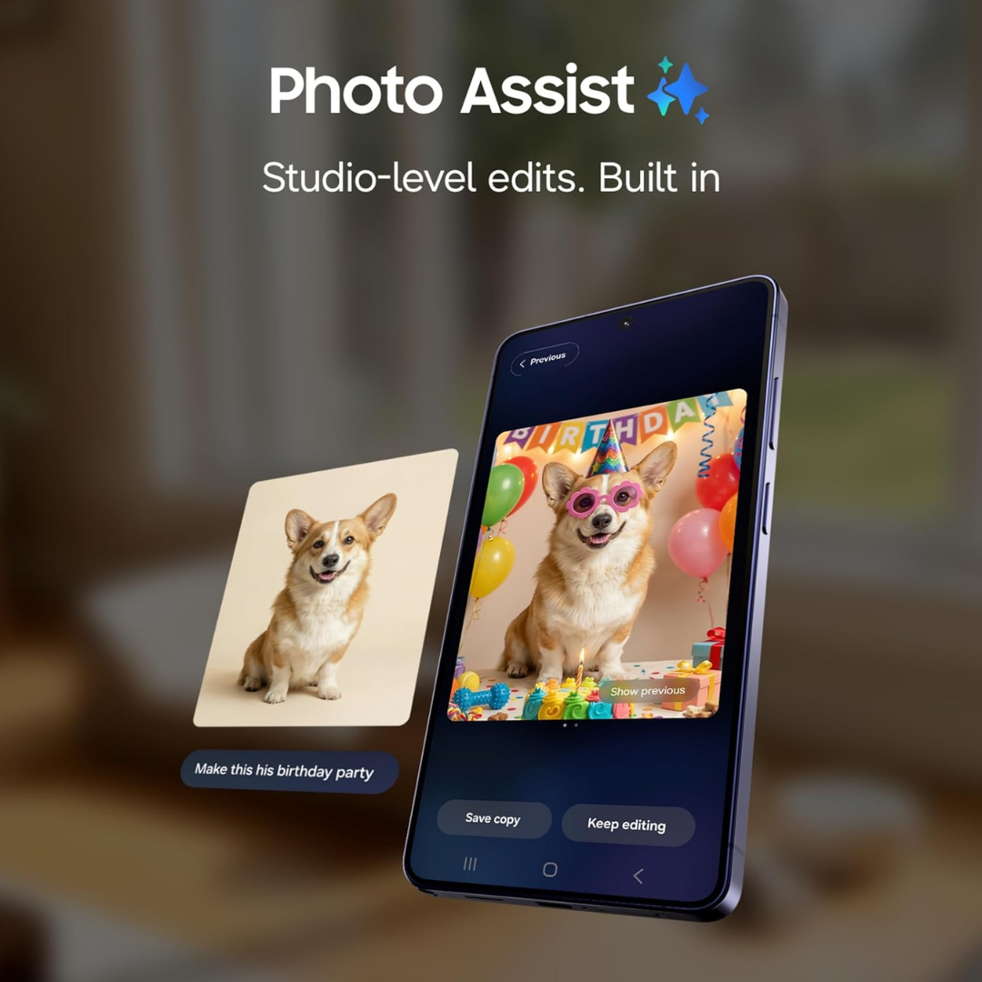 Samsung Galaxy S26 Ultra smartphone with ultra modern premium design