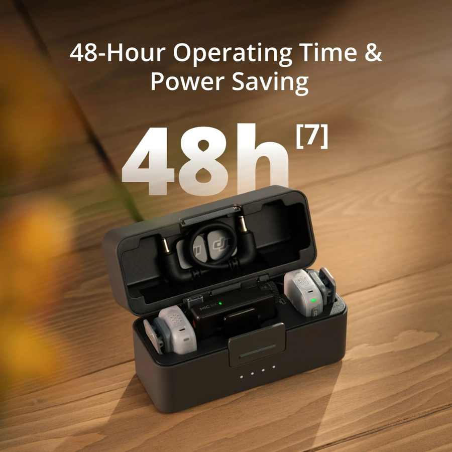 DJI Mic Mini 2 Nepal buy now with charging case 48 hour battery life