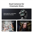 Get DJI Osmo Pocket 4P in Nepal with 1-inch CMOS sensor, 14-stop dynamic range and 3-axis gimbal.