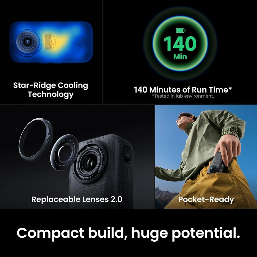 Buy Insta360 X6 360 Camera with FlowState Stabilization and Horizon Lock