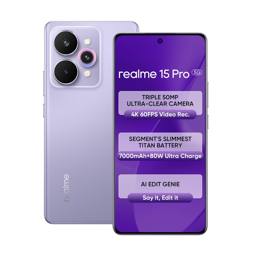 Realme 15 Pro - 144Hz OLED Display & 50MP OIS Smartphone