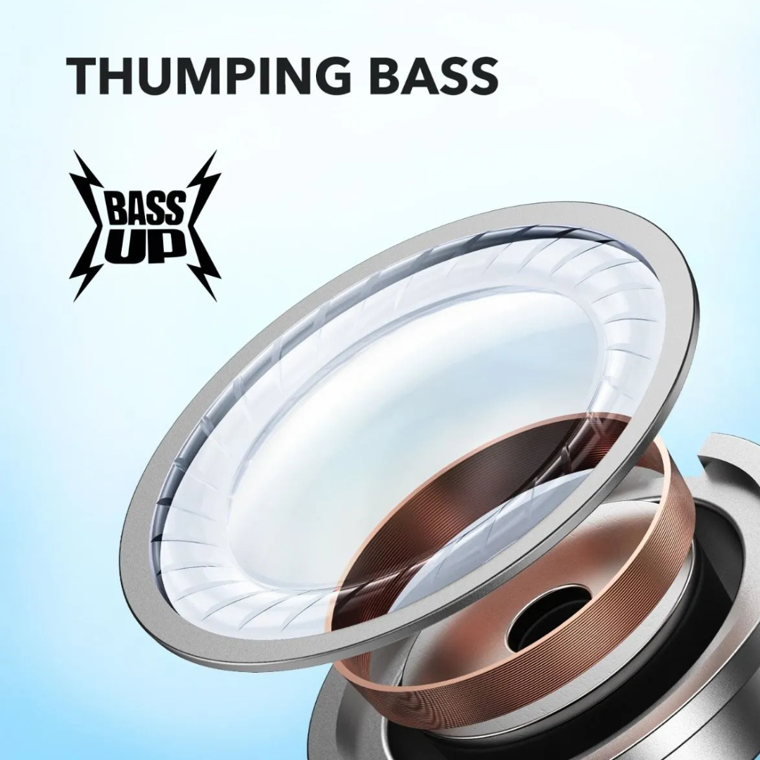 Get Soundcore R50i TWS earbuds with long battery life for nonstop entertainment all day