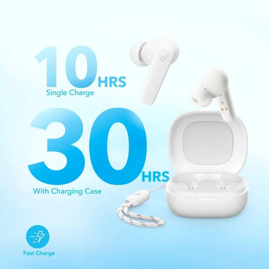 Get premium Soundcore R50i true wireless earbuds designed for music calling gaming and travel