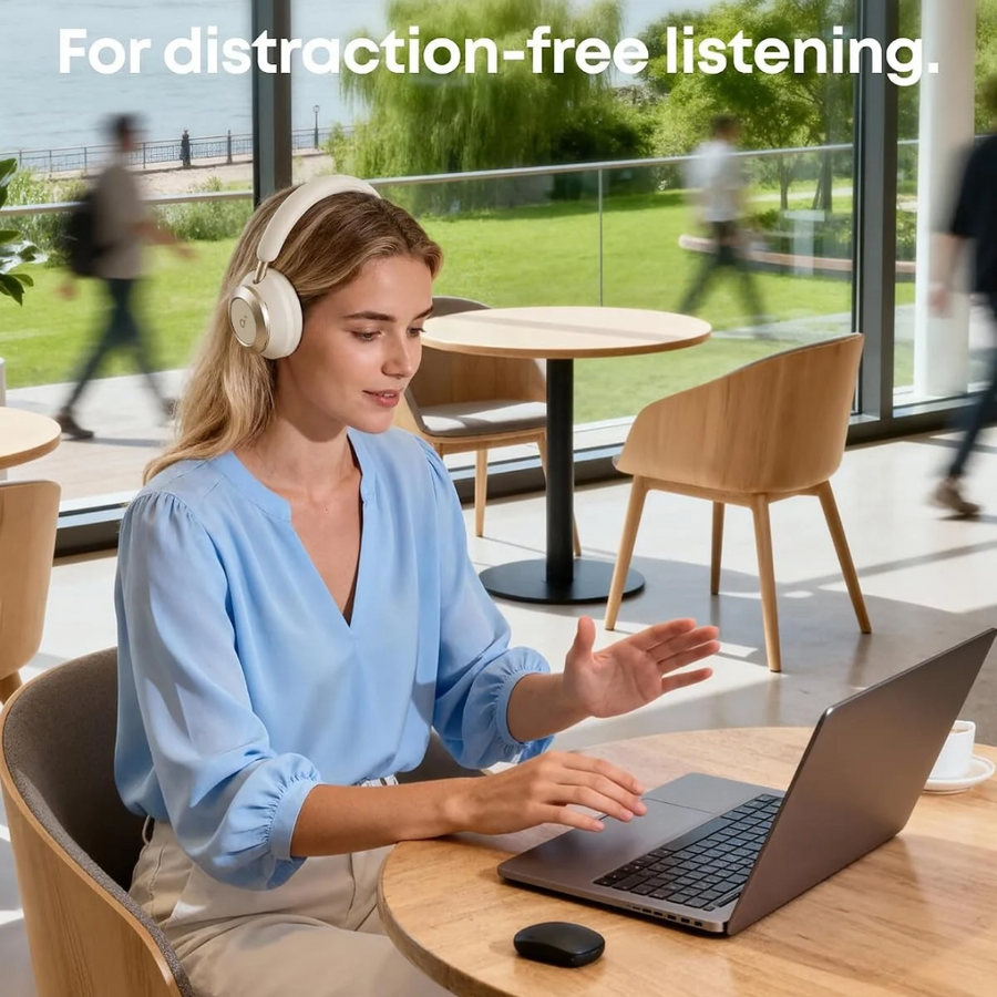 Soundcore Space One Pro Premium Wireless Headphones with Six-Microphone ANC System – Buy Now Nepal