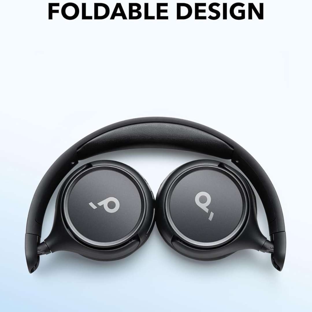Get Soundcore H30i foldable headphones perfect for students and professionals