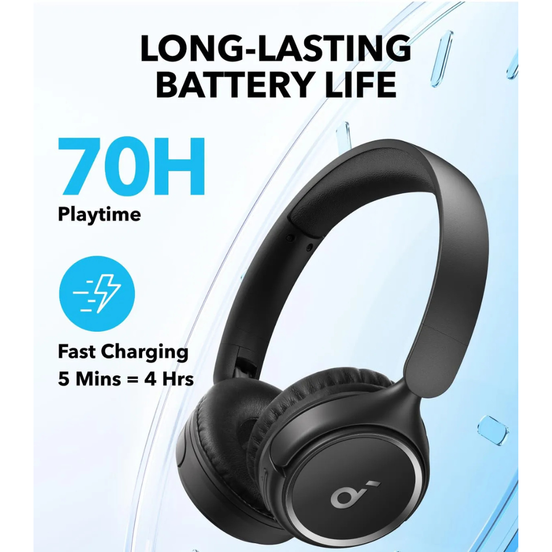 Shop Soundcore H30i Bluetooth headphones with long battery backup