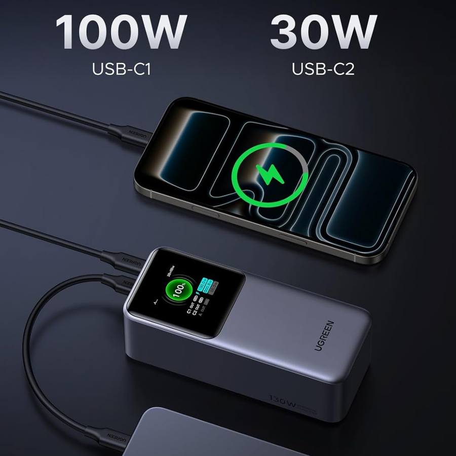UGREEN Nexode 20000mAh 130W Fast Charging Power Bank