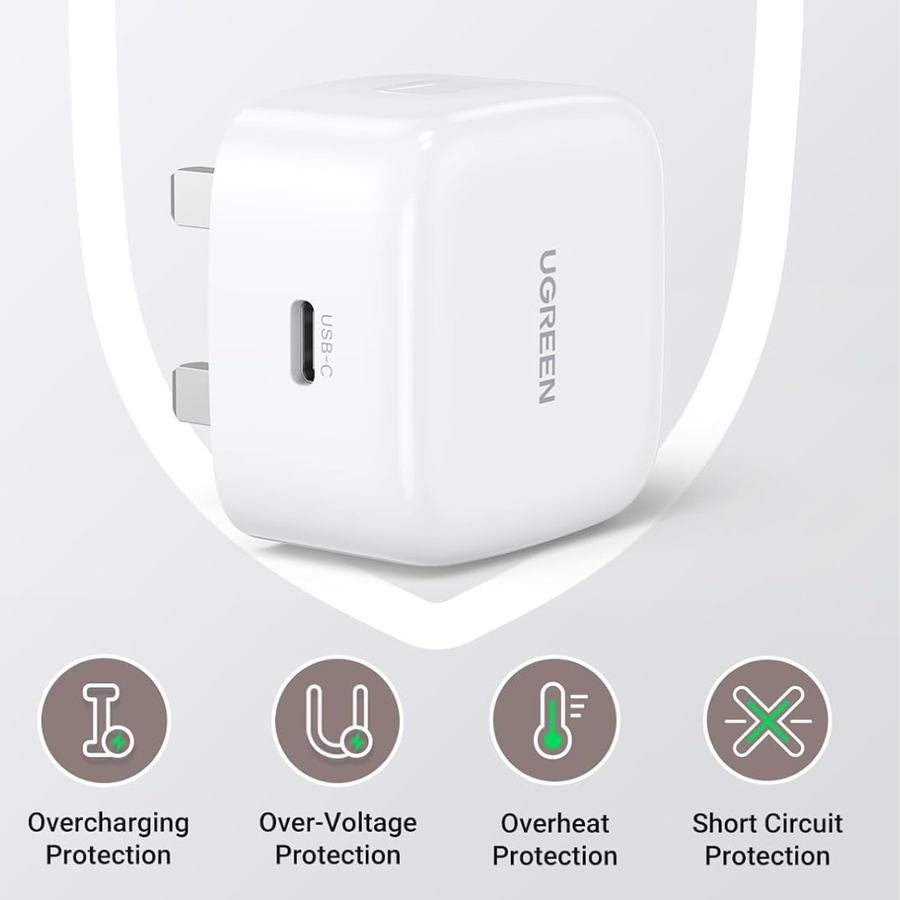 UGREEN 30W USB-C PD Fast Charging Wall Adapter