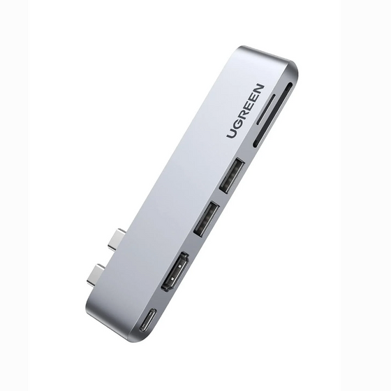 UGREEN CM380 6-in-2 USB-C Hub Adapter for MacBook Pro and Air Buy Now in Nepal