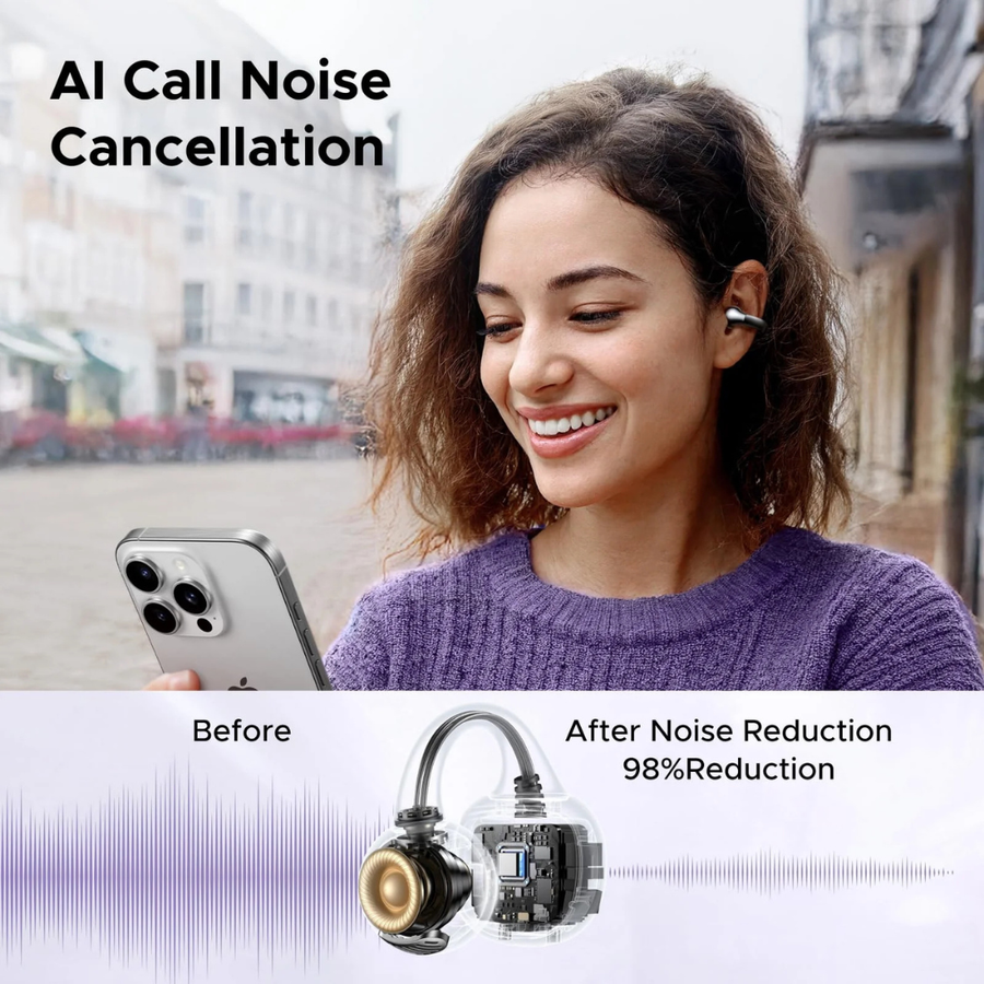 UGREEN HiTune S3 Open-Ear Earbuds with AI Environmental Noise Cancellation – Buy Now