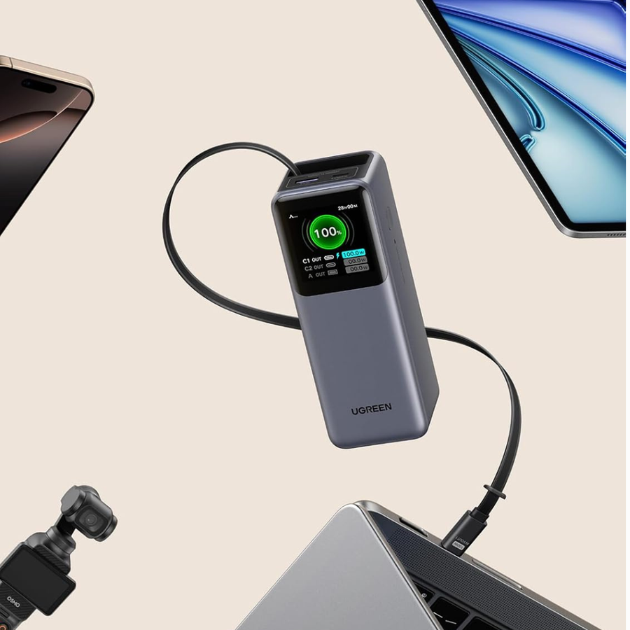 Buy UGREEN PB726 20000mAh power bank with 100W fast self recharge in Nepal