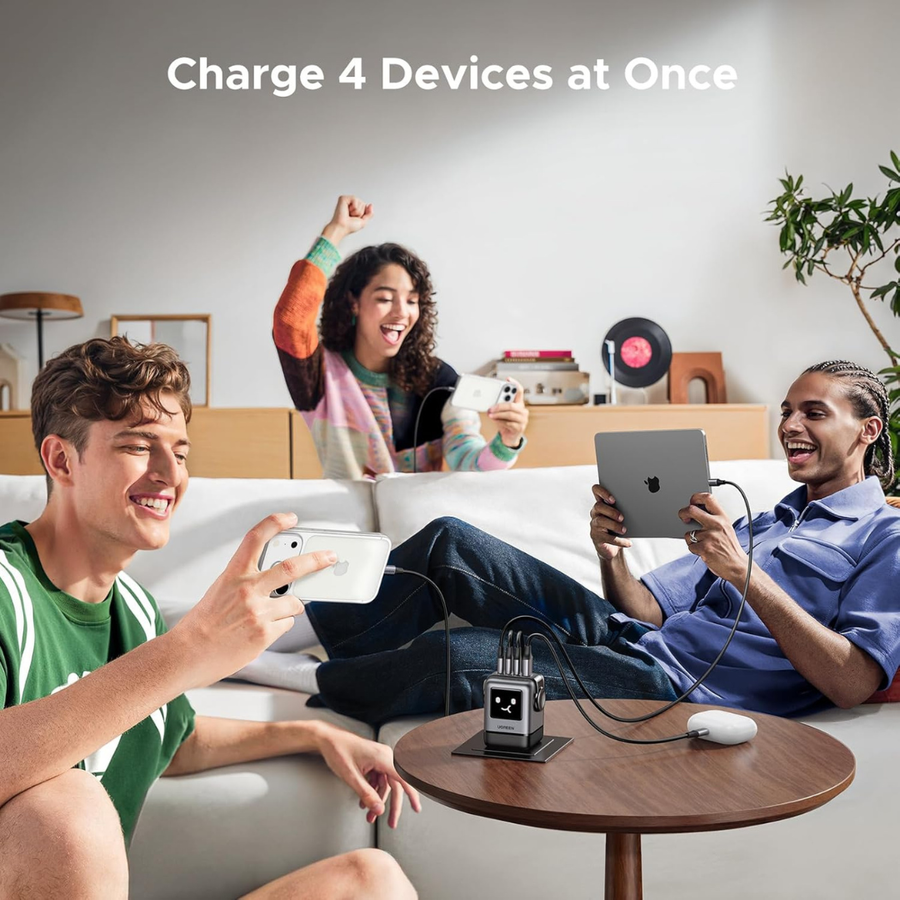UGREEN 100W 4-Port USB-C GaN Charger for Fast Charging