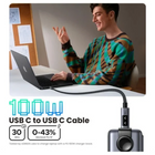 Get UGREEN 100W Type-C Cable for Compatible iPad Pro and USB-C Tablets at Brothermart Nepal.