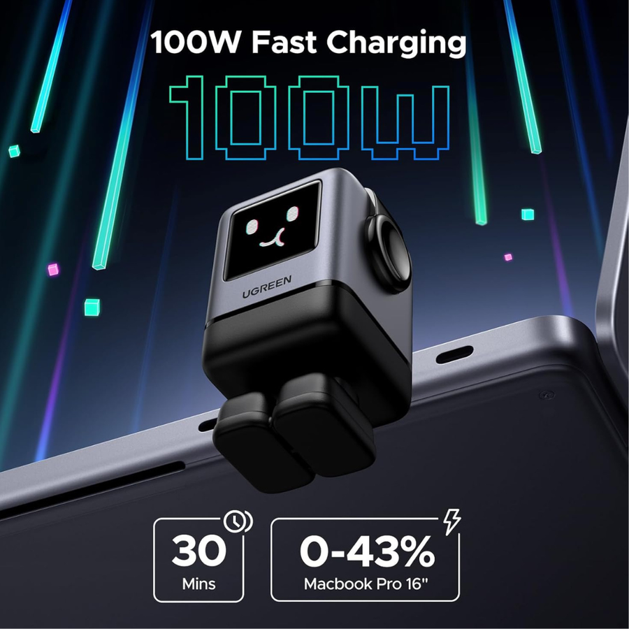 UGREEN 100W 4-Port USB-C GaN Charger for Fast Charging