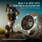 Buy Online Ultima Navigator 3ATM waterproof smartwatch for outdoor use in Nepal