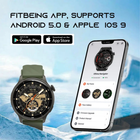 Shop Now Ultima Navigator smartwatch compatible with Android and iOS via Fitbeing app Nepal