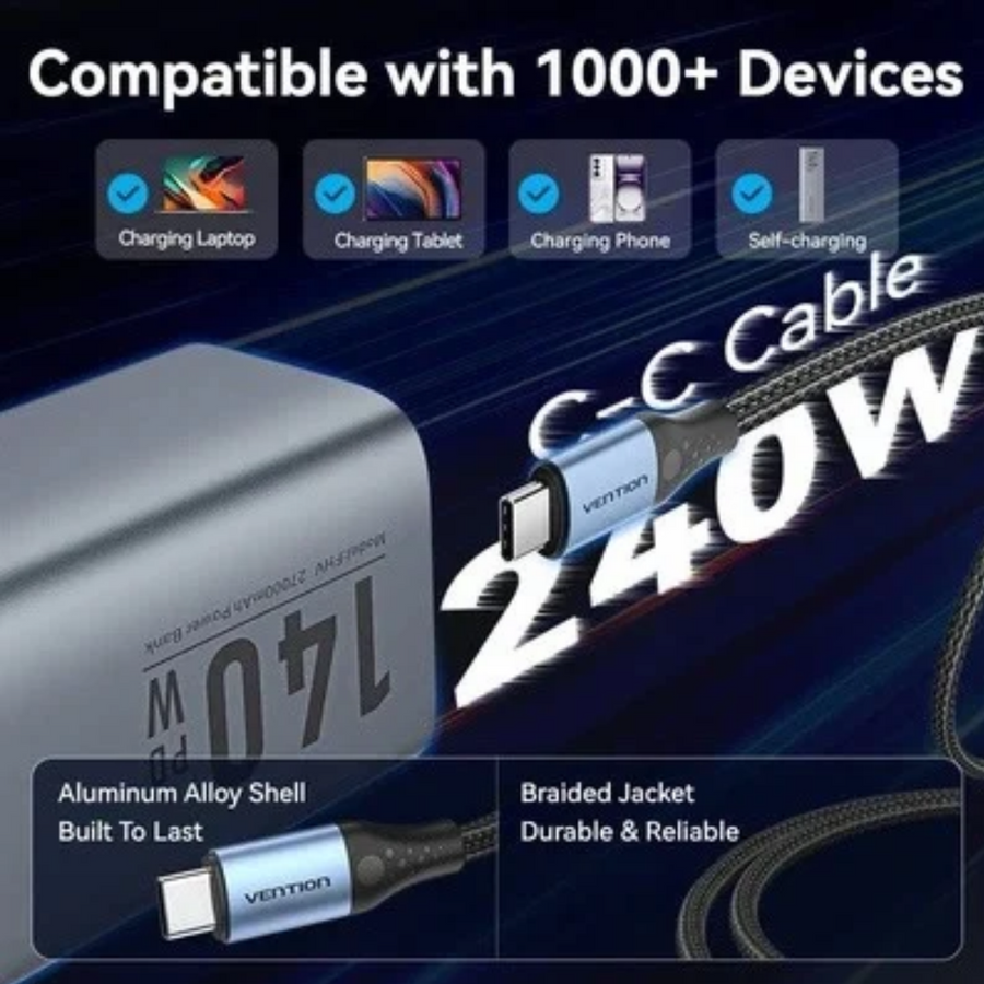 Vention 27000mAh High Capacity Power Bank Nepal
