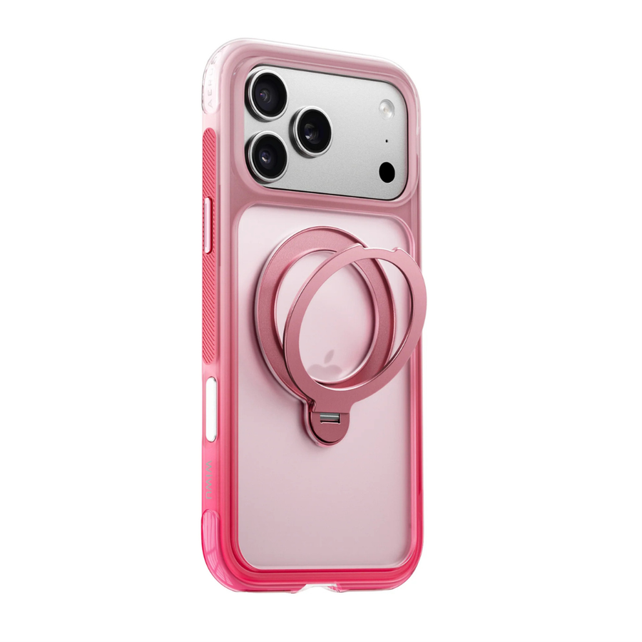 Buy WiWU AeroShield Aurora MagSafe Stand Case for iPhone 17 Pro Nepal