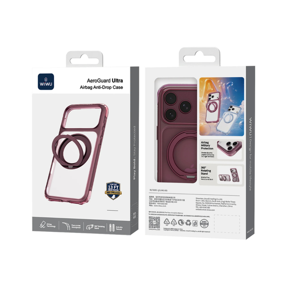 WiWU AS-203 AeroShield Ultra Airbag MagSafe Case for iPhone 18 Pro Max – Buy Now in Nepal