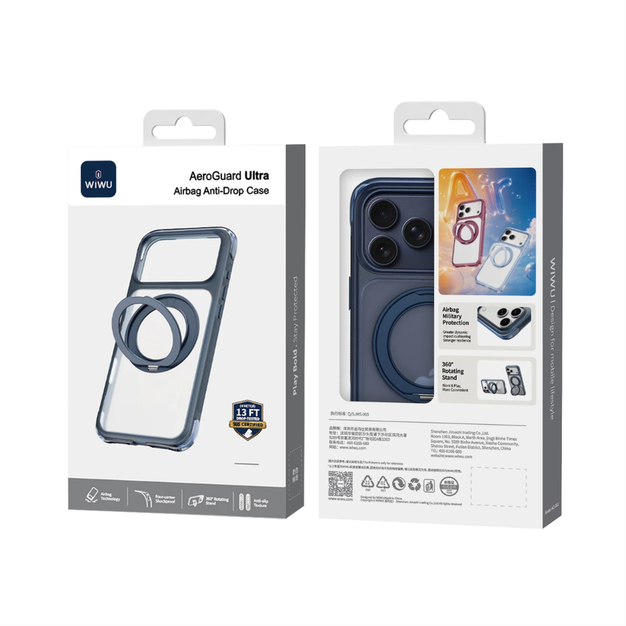 WiWU AeroShield AS-203 MagSafe Phone Case for iPhone 18 Pro Max – Buy Online Nepal