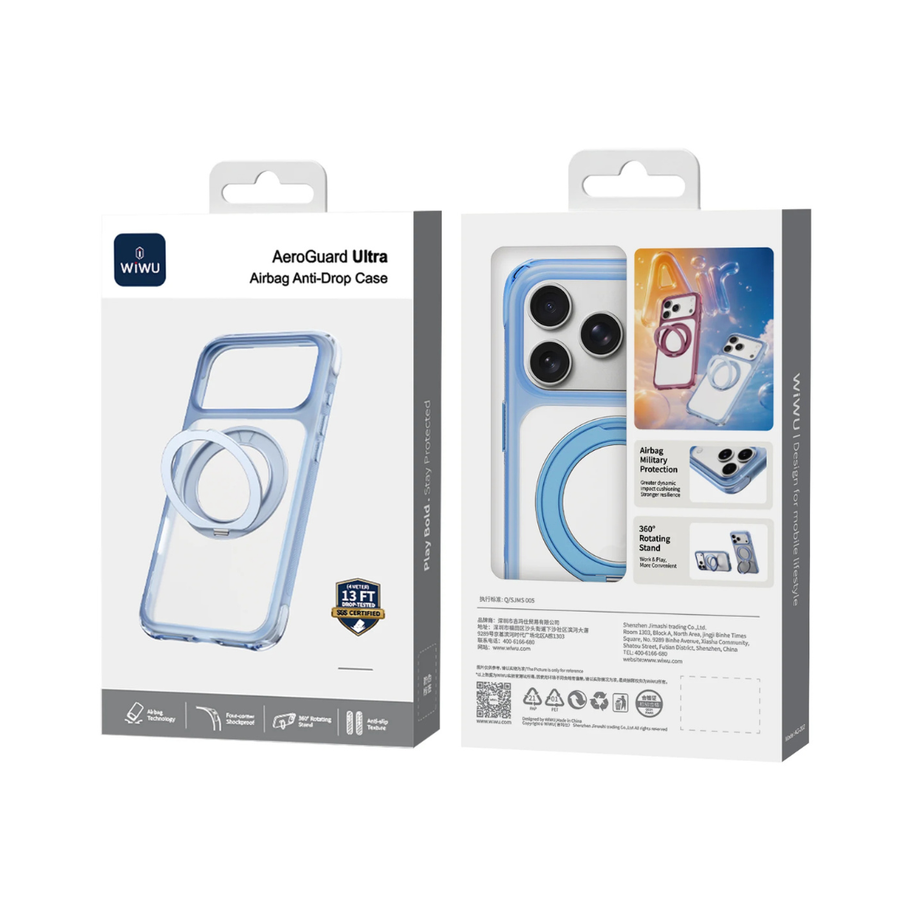 WiWU AS-203 13ft 6M SGS Drop Tested Case for iPhone 17 Pro Max – Shop Now
