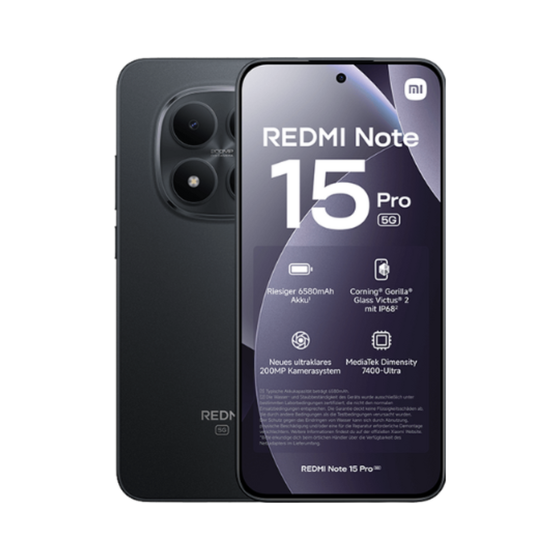 Buy now Xiaomi Redmi Note 15 Pro 5G with 200MP OIS camera and AMOLED display