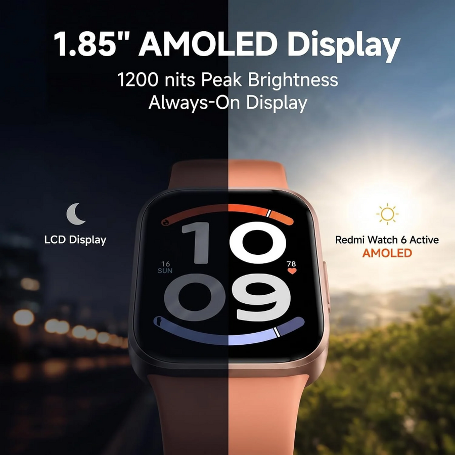 Redmi Watch 6 Active Smartwatch with 24/7 Heart Rate Monitoring Nepal – Buy Now