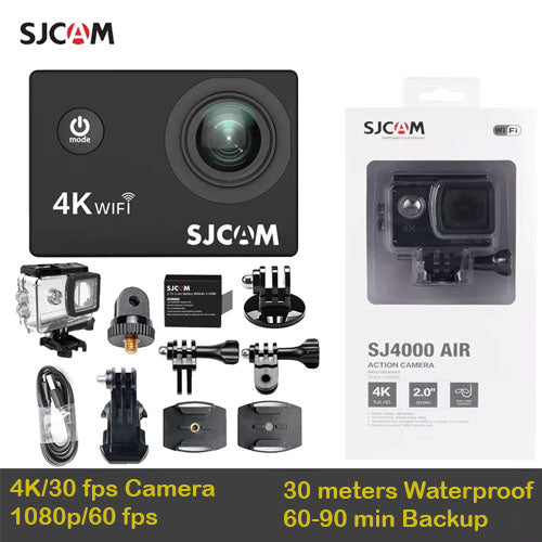 SJCAM SJ4000 AIR 4K Action Camera Full HD Allwinner 4K 30fps WIFI Sport DV - Brother-mart