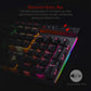 Redragon K580 VATA RGB LED Backlit Mechanical Gaming Keyboard 104 Keys - Brother-mart