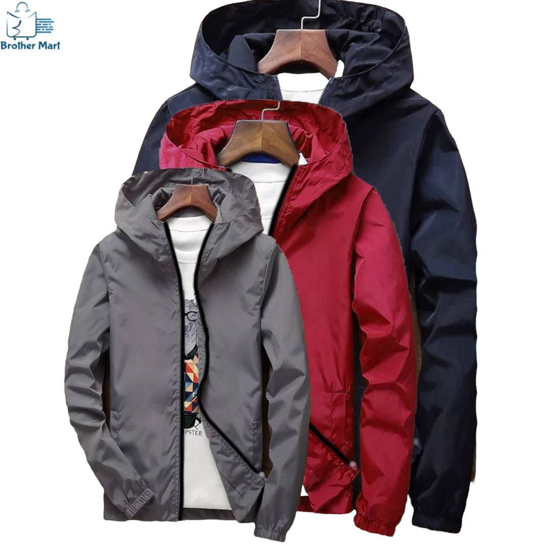 Windcheater Male Casual  Slim Fit 3 In 1 Combo - Brother-mart