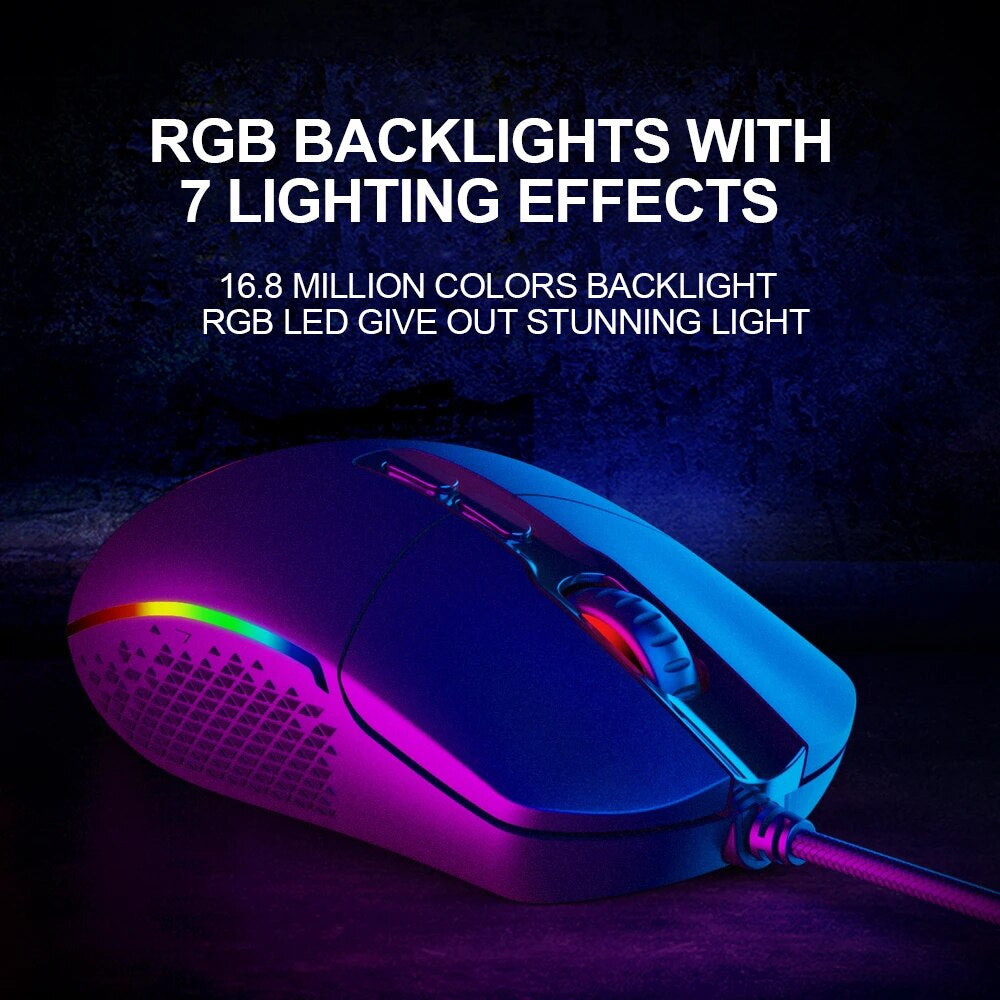 Redragon M719 INVADER Wired Optical Gaming Mouse - Brother-mart