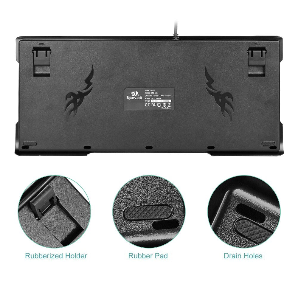 Redragon model K561 RGB Gaming Keyboard - Brother-mart
