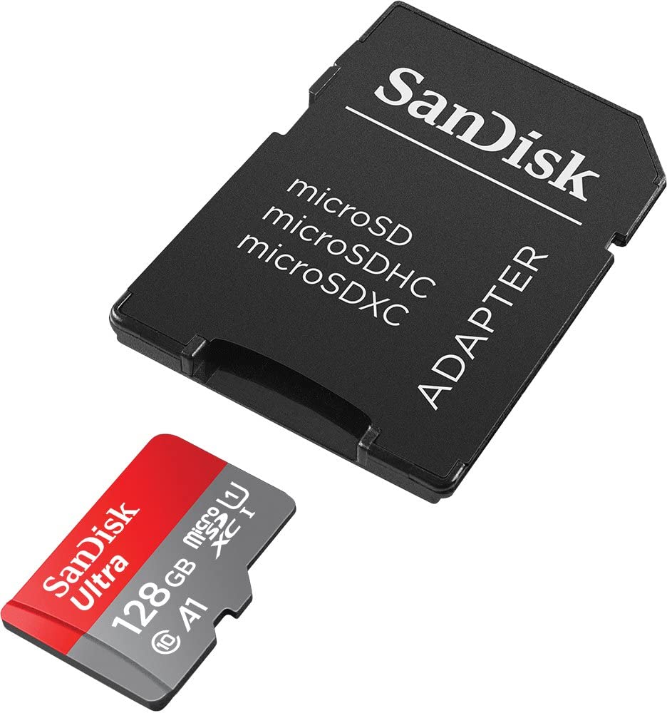 SanDisk 128GB Ultra microSDXC UHS-I Memory Card with Adapter - Brother-mart