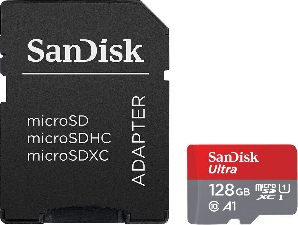 SanDisk 128GB Ultra microSDXC UHS-I Memory Card with Adapter - Brother-mart