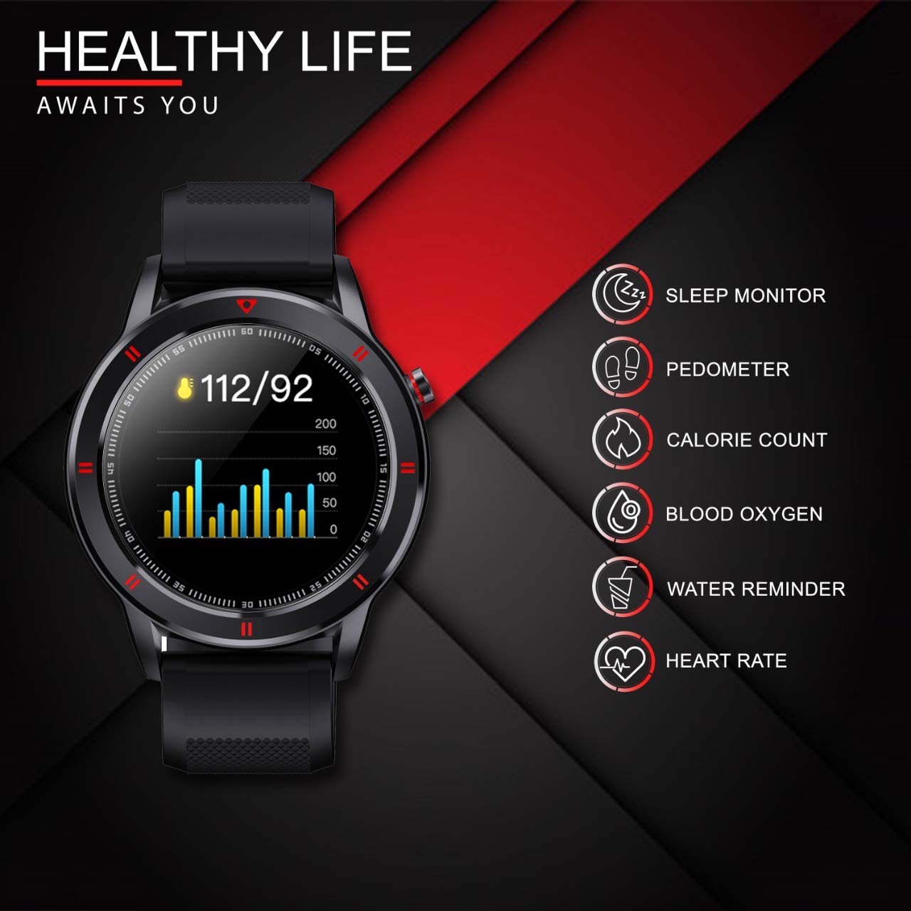 AQFIT W15 Smart Watch | AQFIT W15 Watch | Brother-mart