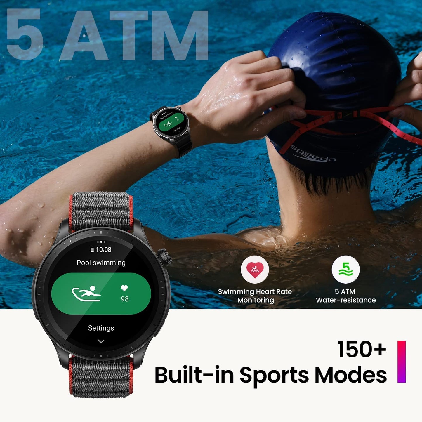 Amazfit GTR 4 Smart Watch for Men Android 