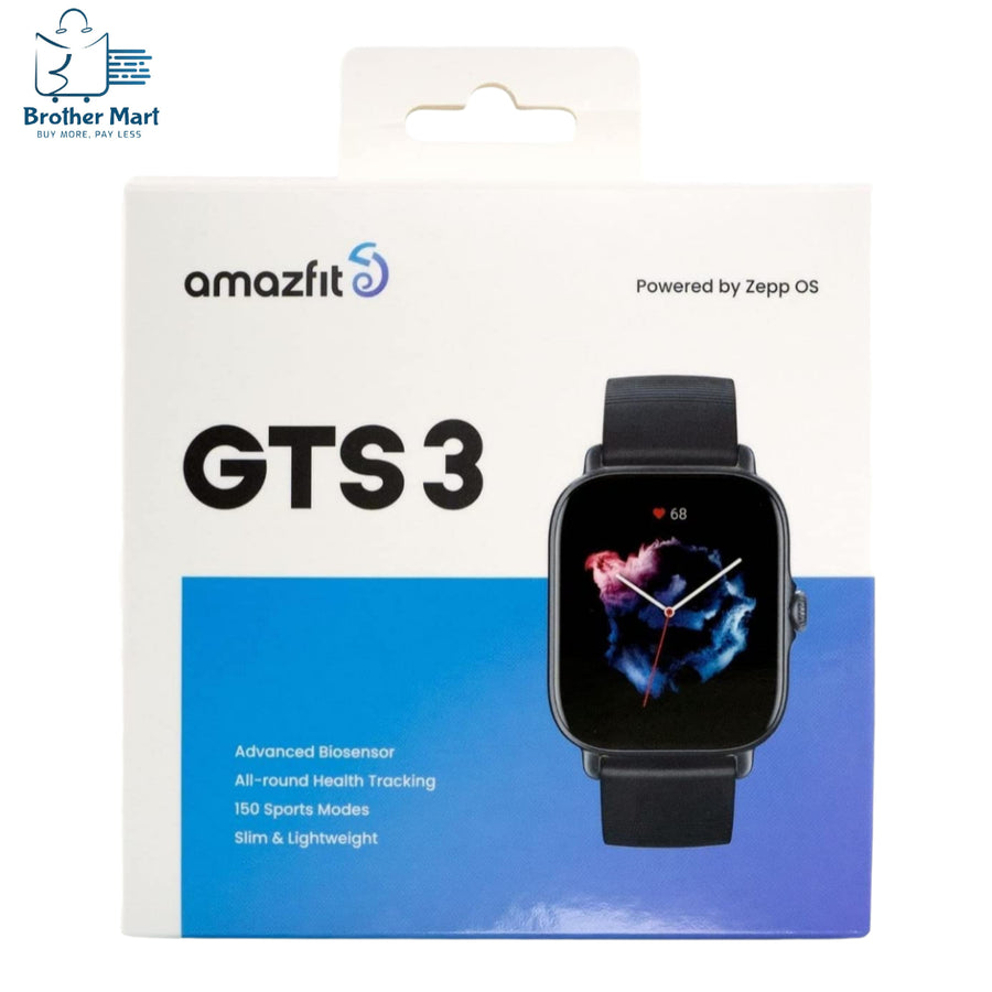 Amazfit GTS 3 Smartwatch packaging 